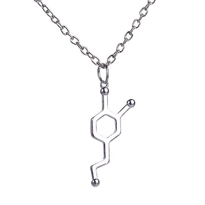 X586 New Dopamine Molecular Structure Pendant Science Bioche