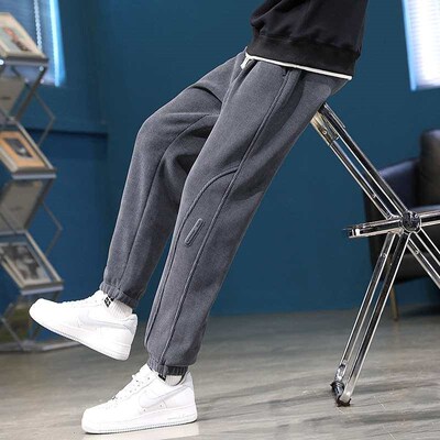 Spring New Boys Medium Casual Leg Trousers Youth Sweetpants