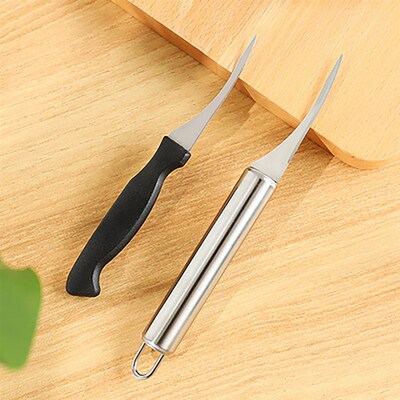 Stainless Steel Shrimp Line Cleaner Go Shrimp Wire Knife Cle