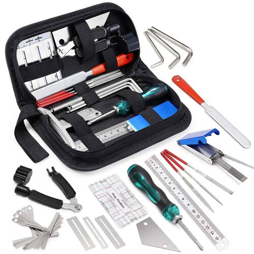 Miwayer 25/72 Guitar Repairing Tools Kit Setup Kit with Carr