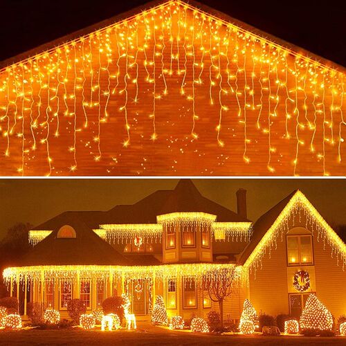 Christmas Decorations For Home Outdoor LED Curtain Icicle St