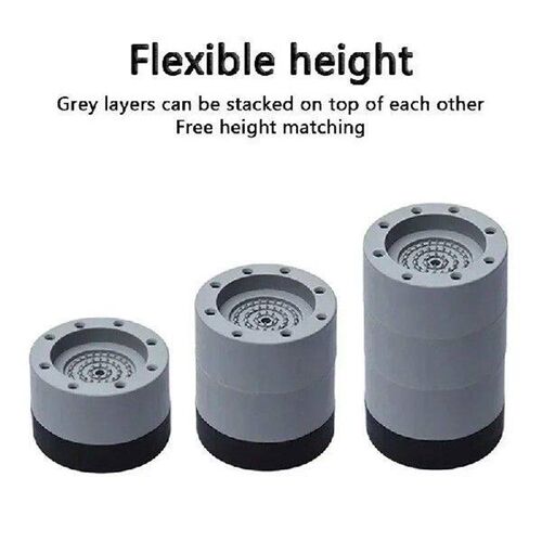 4Pcs Washing Machine Universal Fixed Rubber Feet Anti