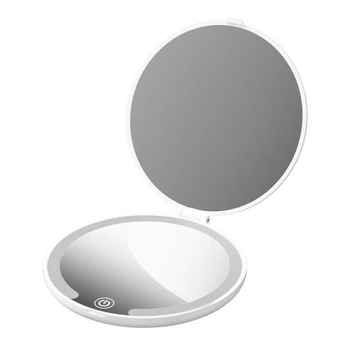 led Makeup mirror Portable mirror Touch up mirror Mini mirro