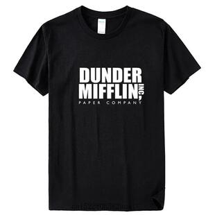 DUNDER MIFFLIN PAPER INC Office TV Shows Mens Cotton T-Shir