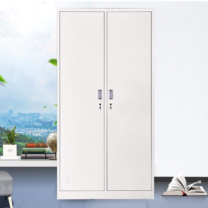 新款二门门更衣柜员工柜铁皮职工两门柜带锁存包柜鞋柜多门柜子,商业/办公家具,更衣柜,淘宝优惠券,粉丝福利购,淘宝优惠卷