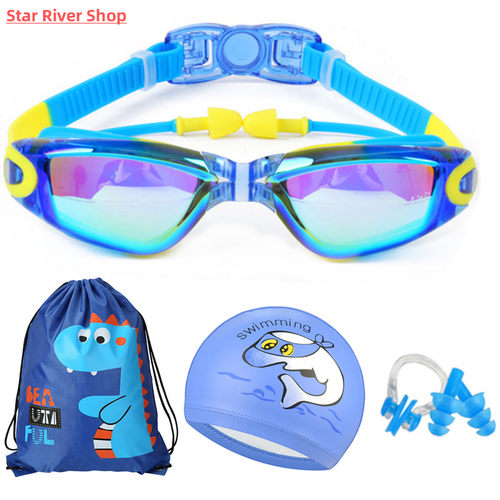Swimming Goggles for Kids Professional Silicone Racing stand