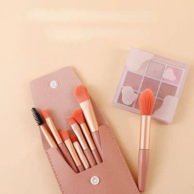 8 Pcs Cosmetics Foundation Blush Powder Eyeshadow Blending M
