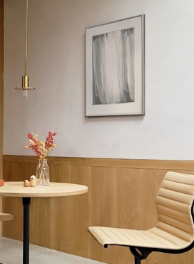 crisis rt 97 银色框抽象艺术微喷装饰画金属感灰色办公室挂画