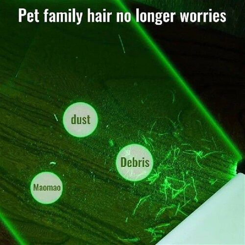 Pet Hair Display Attachment Clear Dust Display Lamp Plastic