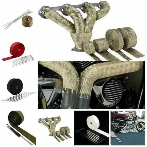 5M Car Motorcycle Exhaust Wrap Pipe Header Heat Wrap Turbo M