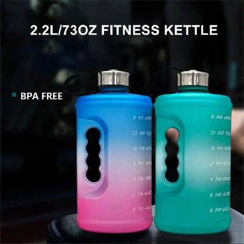 2.2 Liters High-capacity Water Bottle Reusable Outdoors