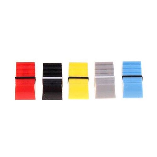 New 10PCS Fader Knob Cap Touch Sensitive Slider Ribbed