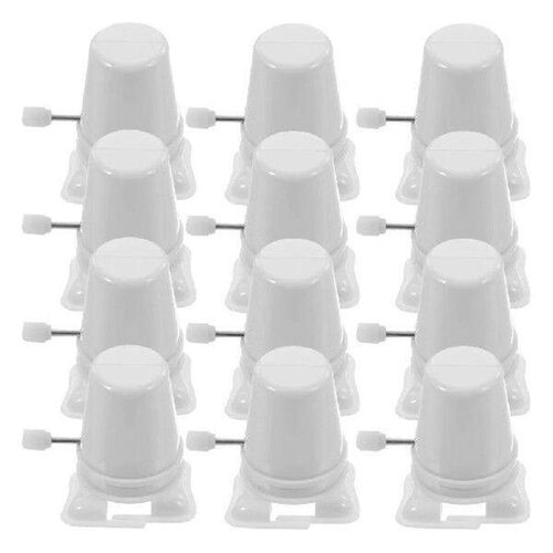 12 Pcs Cwork Robot Robots Plastic Movement Vintage Mini