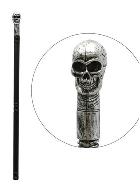 Funny Halloween Snake Skull Scepter Toy Carved Pharaoh