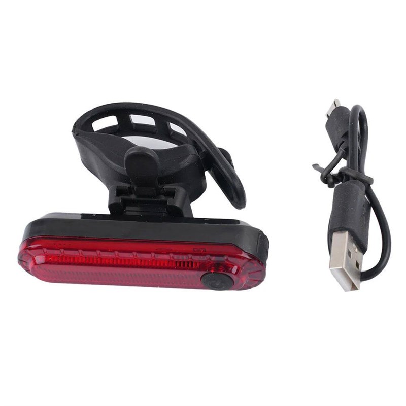 LED Bicycle Tail Light USB Rechargeable Waterproof Dustproof图片