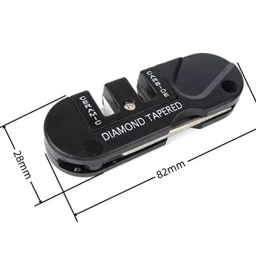 4-in-1 Mini Portable Knife Sharpener Tungsten Ceramic Carbid