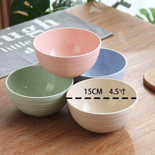 4pcs Portable Reusable Household Dishware Set Kids Adult Spo