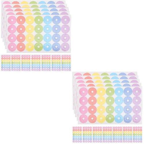 Binder Hole Protector Sticker Decorative Reinforcement
