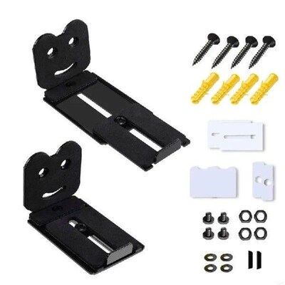 12PC 2pcs Universal Speaker Wall Mount Stands, Extendable
