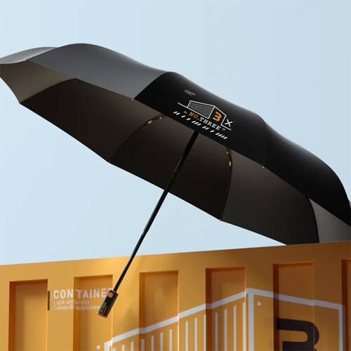 Strong Anti-storm Automatic Umbrella Cool Male Reinforced Ca