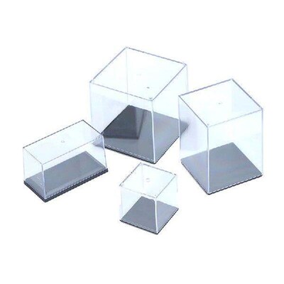 1pc Small Acrylic Display Case Clear Perspex Box Cabinet