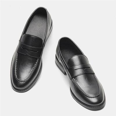 Loafers Mens Big Size Driving Moccasins 男士乐福鞋正装皮鞋
