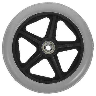 6 Inch Caster Swivel Wheelchairs Metal Alloy ABS Office