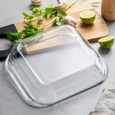 Glass Bakeware Pan Baking Cooking Casserole Dish Rectangular