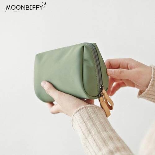 2023 New Makeup Bag Simple Solid Color Cosmetic Bag for Wome
