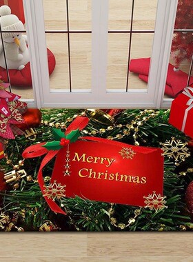 Christmas Rug Mat Decorations Doormat Gifts Party home Decor