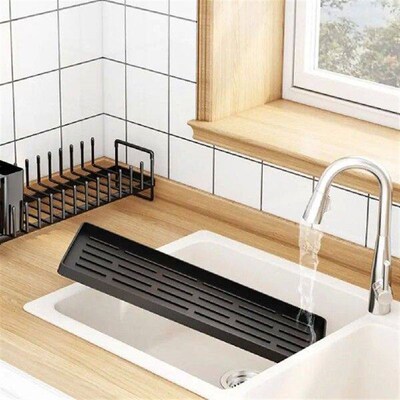 Space-saving Kitchen Rack Hollow Design Shelf Adjustable