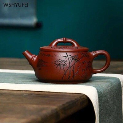 Yixing Handmade purple clay teapot 1pcs kettle Yunshui Zen