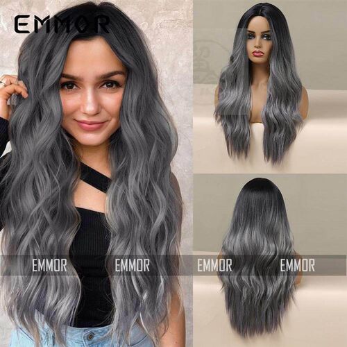 -New full headgear on the wig