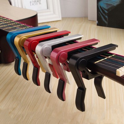 Guitar Capo Guitar Clip Capotraste Quick Change Capodas Clam