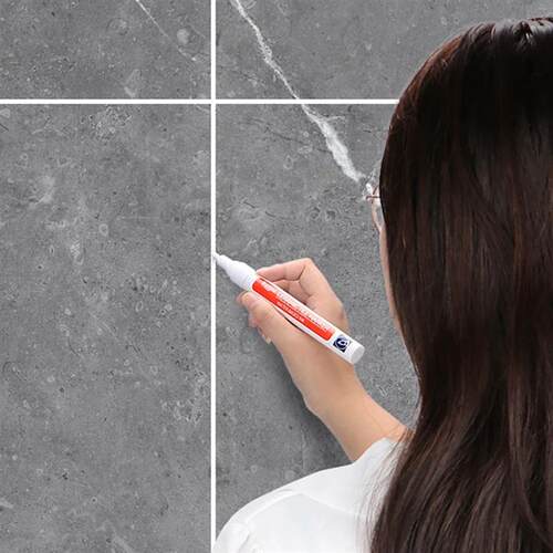 12pcs Grout Pen White Tile Paint Marker: Waterproof Grout Pa