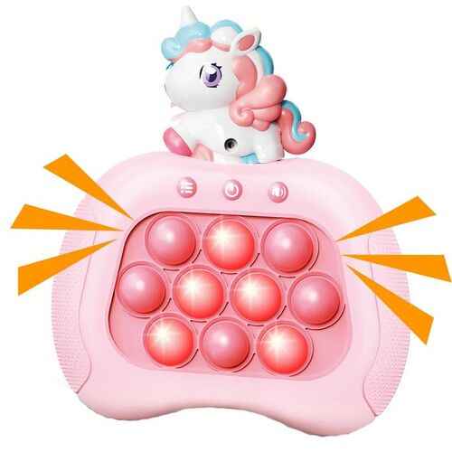 Fast Push Game Pop Bubble Fidget Toys Quick Push Light Game