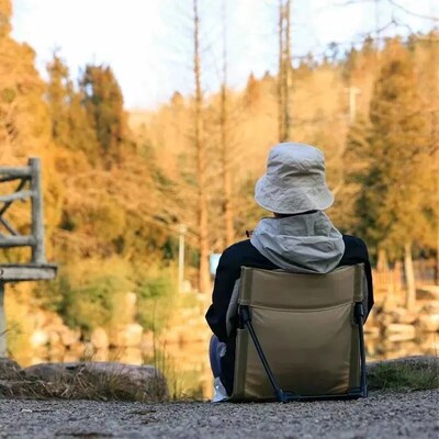 Outdoor Camping Lightweight Comfortable Folding Chair Park L