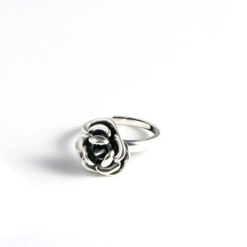 1Pcs Punk Style Rose Anti Wolf Index Finger Rings for Women