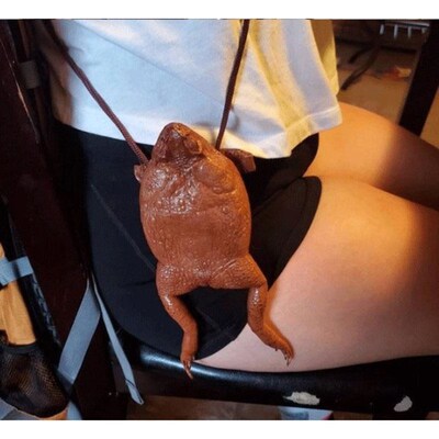 Sugar Cane Toad full-body purse 2022蟾蜍蛤蟆全身钱包外贸跨境