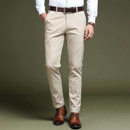 Summer New Middle-aged Mens Business Casual Pants Middle-ag