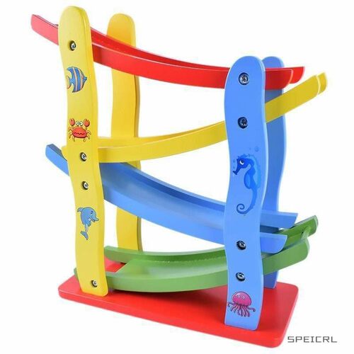 Direct selling wooden track glider spring pulley environment