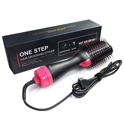 4in1 hair dryer brush curler straightener roller styler comb