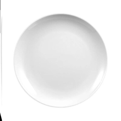 High-quality white round plates Dinner plate home cerami餐盘