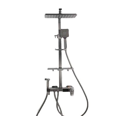 Smart Wire-drawing Gun Gray Constant Temperature Shower Show