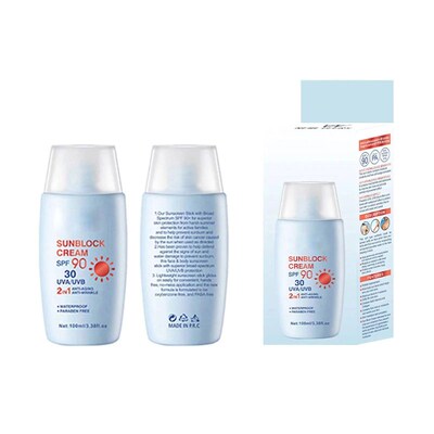 Face Sunscreen Water-Resistant Sun Environmental Aggressor C