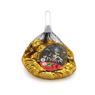 100pcs Gold Coins Pirate Treasure Game Halloween Kids Party