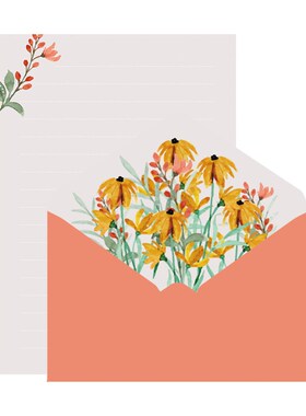 Wedding envelope invitation A5 love letter stationery set