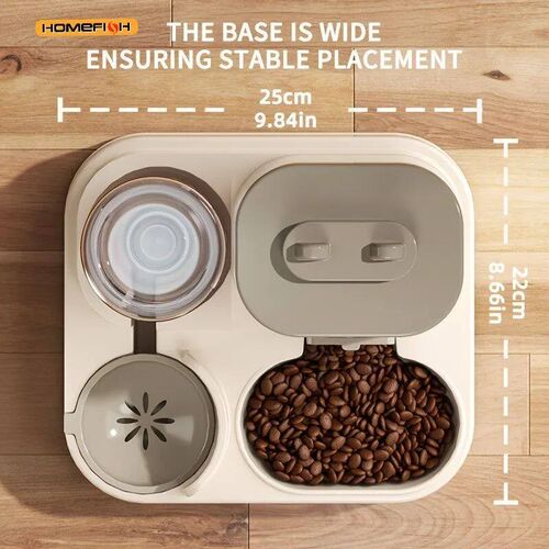 2in 1 Cat Food Dispenser Water and Food Integrated Fully Aut