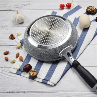 Durable Stone Frying Wok Pan Non-stick Ceramic Pot Induction