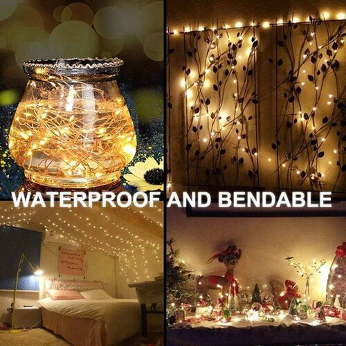 1Pc Led Photo Clips String Light With 10/20/30/50 Clear Clip